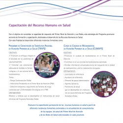 Un compromiso con la salud publica