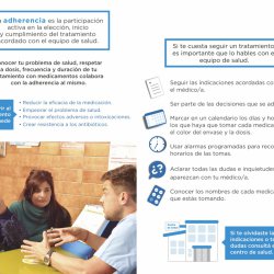 Folleto Adherencia al tratamiento