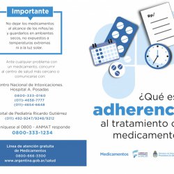 Folleto Adherencia al tratamiento